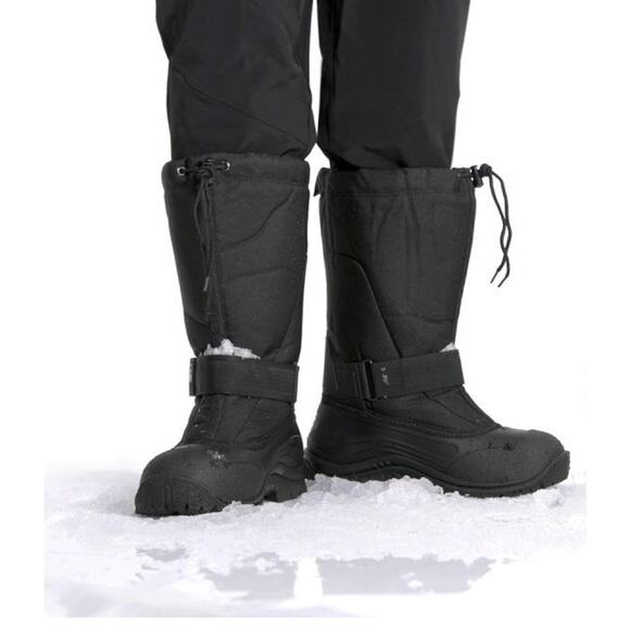 Kamik Mens Sz 13 Black Greenbay 4 Winter Snow Boots Waterproof Insulated LM1-9 - Picture 1 of 8